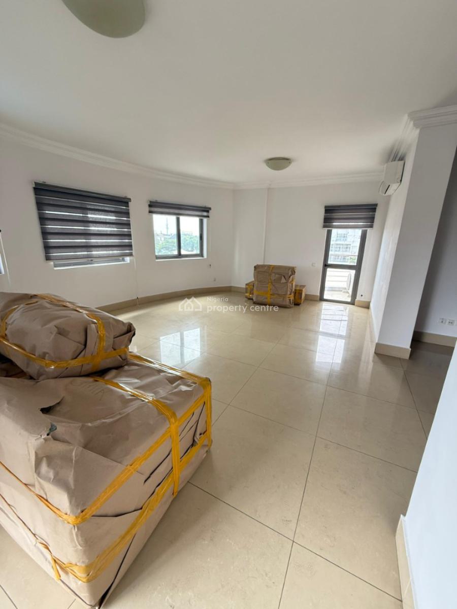 Luxury Finished 3 Bedroom Apartment on The 4th Floor with Bq, Ikoyi, Lagos, Flat / Apartment for Rent