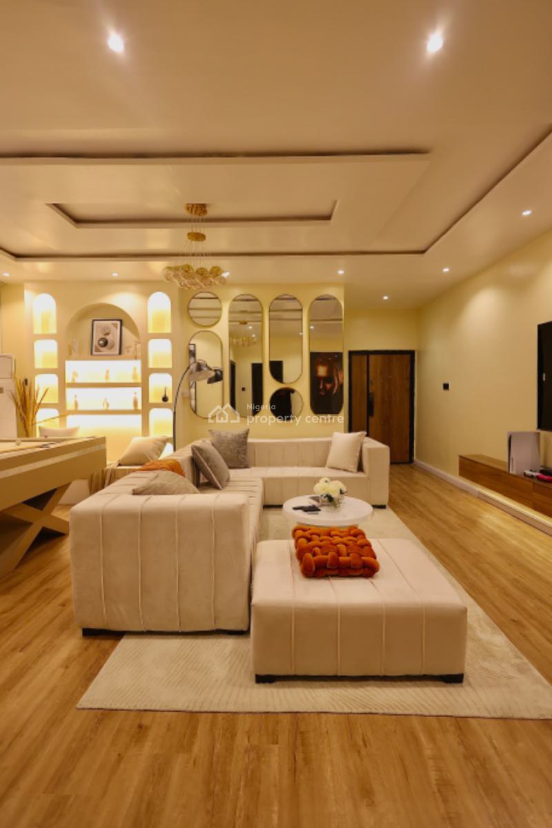 New/ Luxury 2 Bedroom Apartment with Ps5, Board Game and Pool, 18, Adesegun Okunuga, Lekki Phase 1, Lekki, Lagos, Terraced Bungalow Short Let