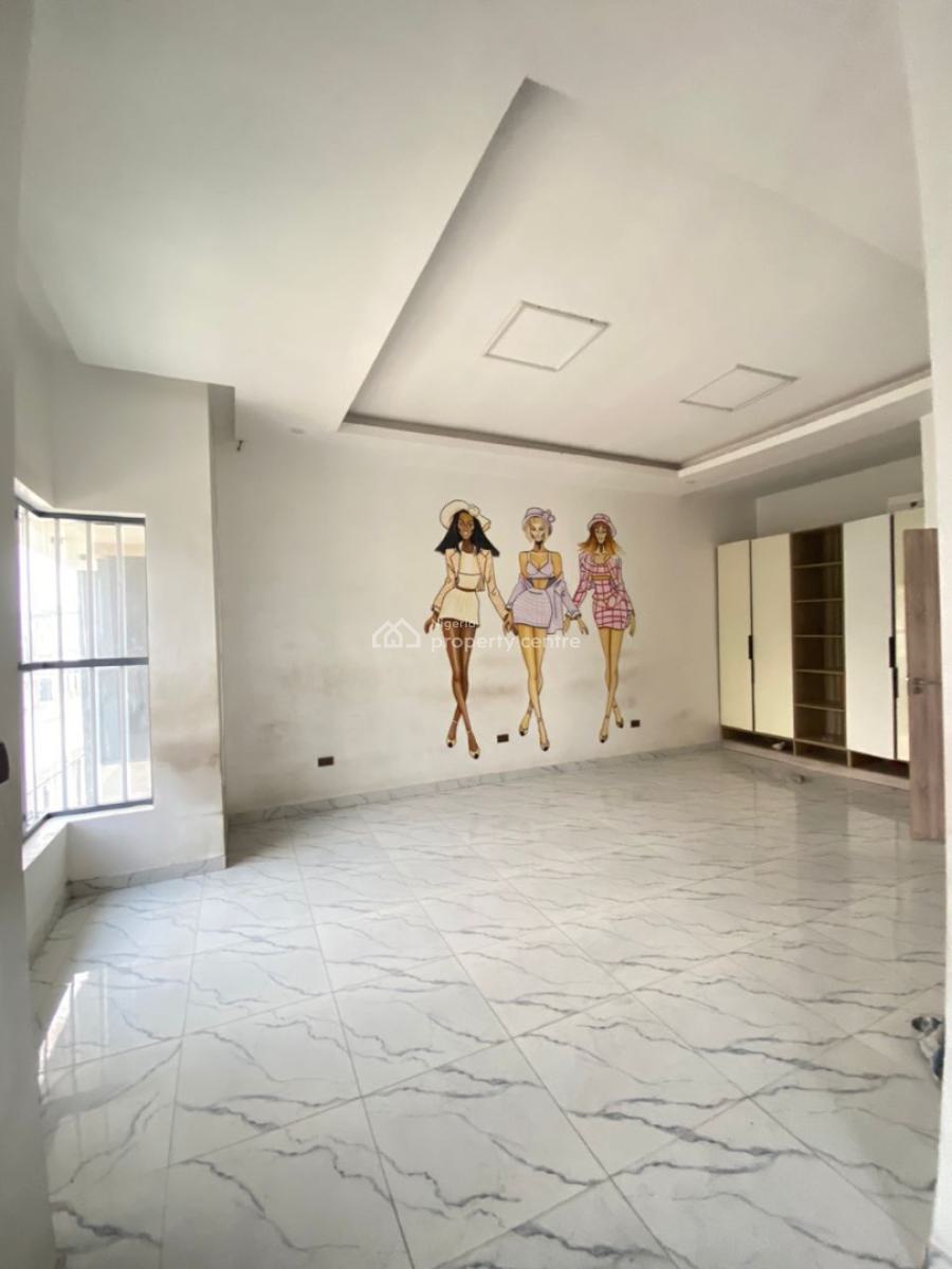 4 Bedroom Semi-detached Duplex with Bq and Security Post, Chevron, Lekki, Lagos, Semi-detached Duplex for Rent