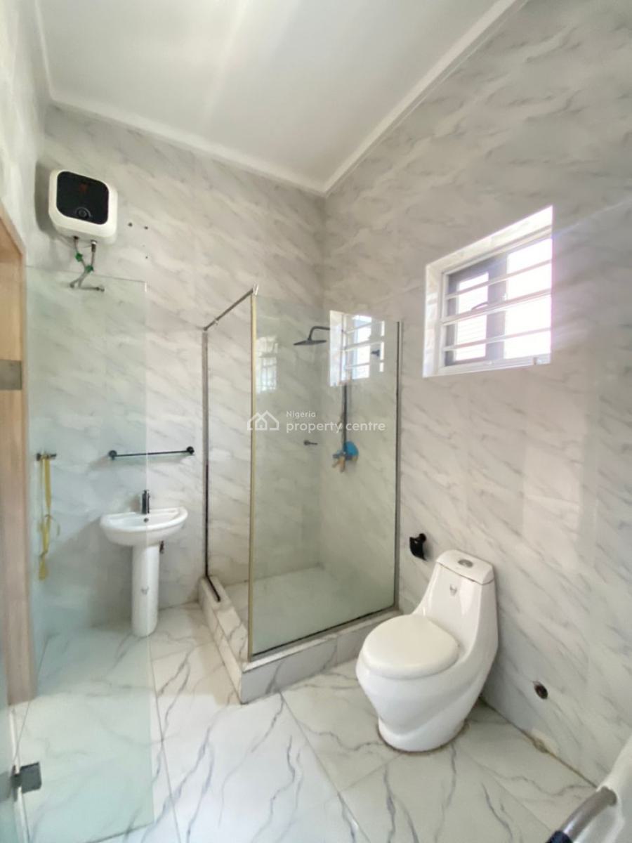 4 Bedroom Semi-detached Duplex with Bq and Security Post, Chevron, Lekki, Lagos, Semi-detached Duplex for Rent