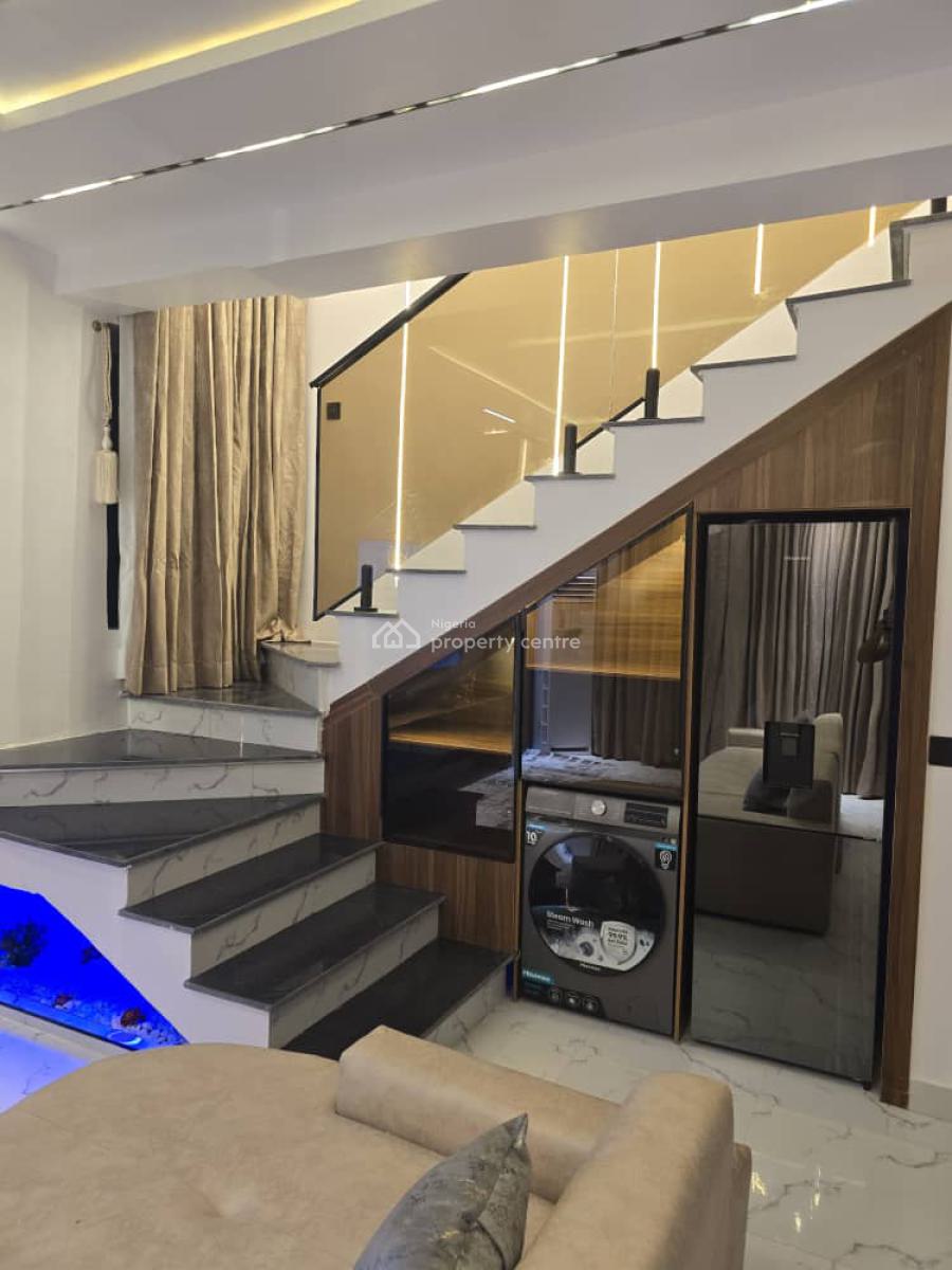 Newly Built Fully Furnished & Serviced One Bedroom Maisonette, Ikate, Lekki, Lagos, Mini Flat (room and Parlour) for Rent