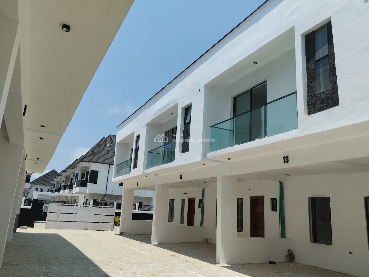 Brand New 4 Bedroom Terraces with Bq, Orchid Road, Lekki, Lagos, Terraced Duplex for Sale