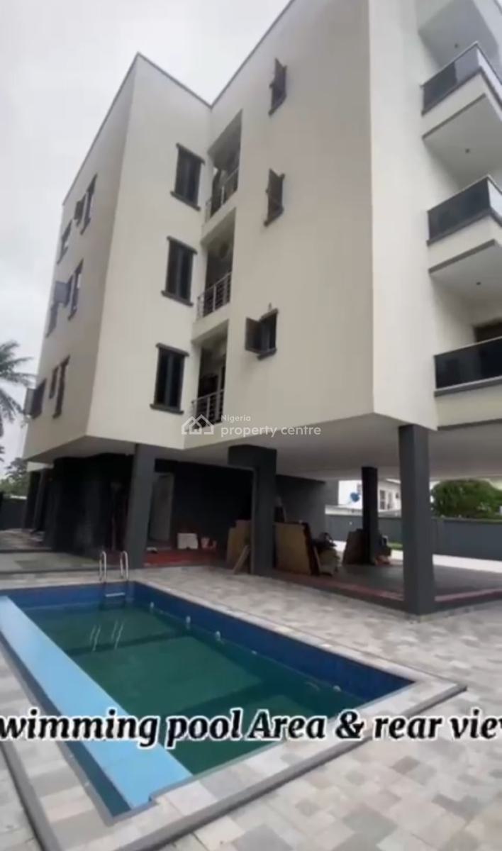 Luxury 3 Bedroom Apartment with Bq, Pool & Gym, Off Queens Drive, Ikoyi, Lagos, Flat / Apartment for Rent