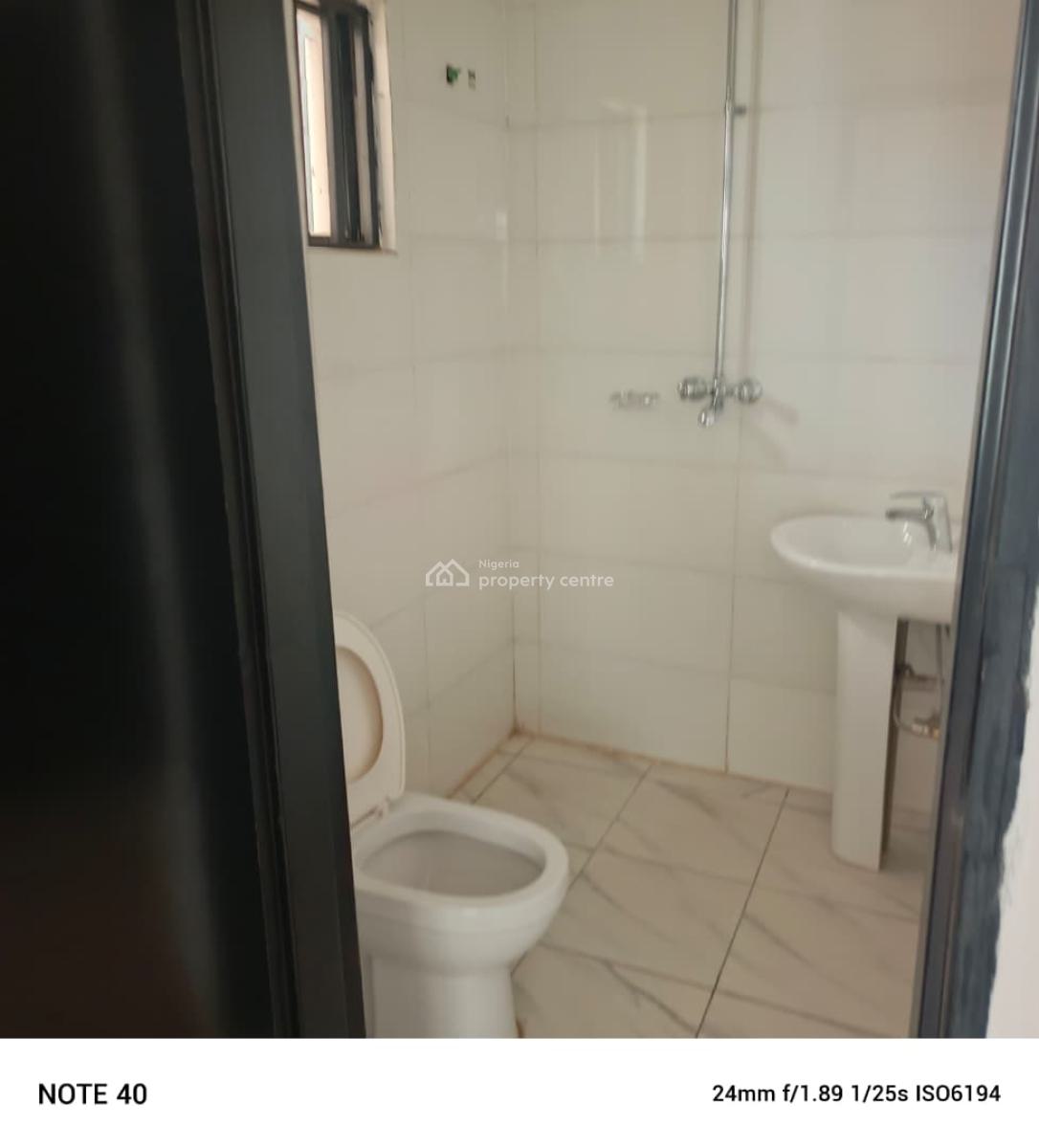 a Spacious 2 Bedrooms Block of Flats in a Good Location in Tarred Road, Wuye, Abuja, Flat / Apartment for Rent