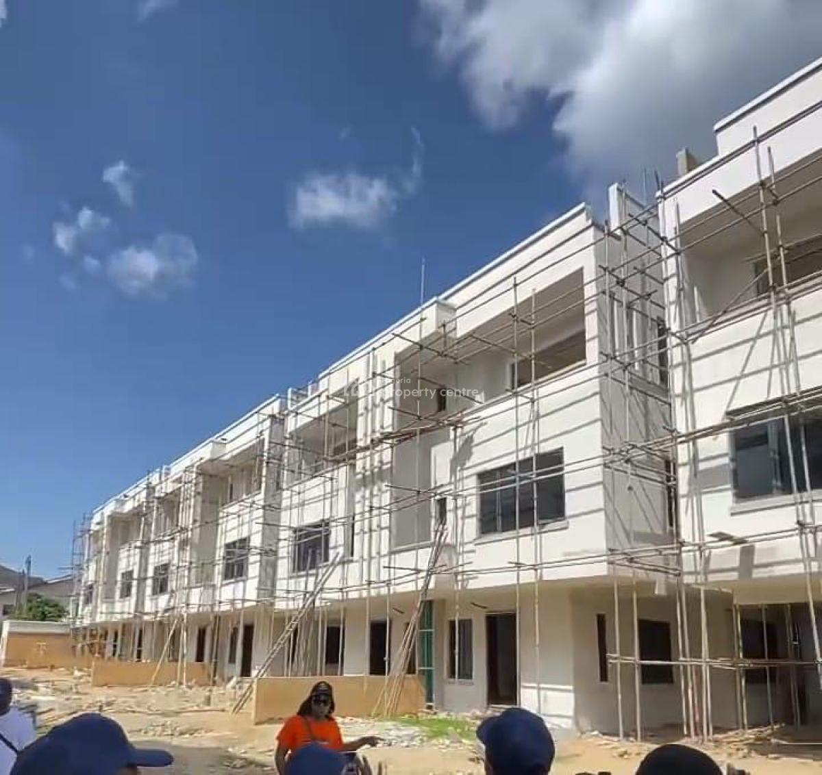 Urban Residential Development of 4 Bedroom Terrace in Gra, Ogudu Gra (90% Completed), Gra, Ogudu, Lagos, Terraced Duplex for Sale