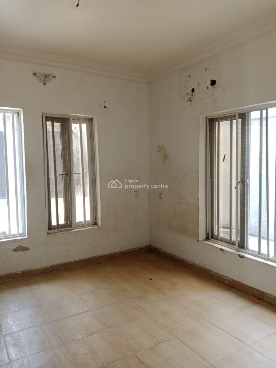 Clean 2 Bedroom Flat with Pop, in a Mini Estate Oke Ira, Ogba, Ikeja, Lagos, Flat / Apartment for Rent
