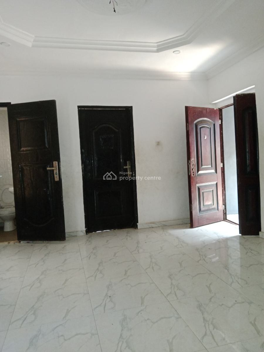 Clean 2 Bedroom Flat with Pop, in a Mini Estate Oke Ira, Ogba, Ikeja, Lagos, Flat / Apartment for Rent