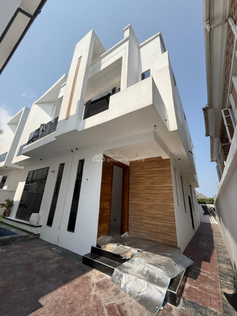 5 Bedroom Terraced Duplex, Chevron, Lekki, Lagos, Terraced Duplex for Sale