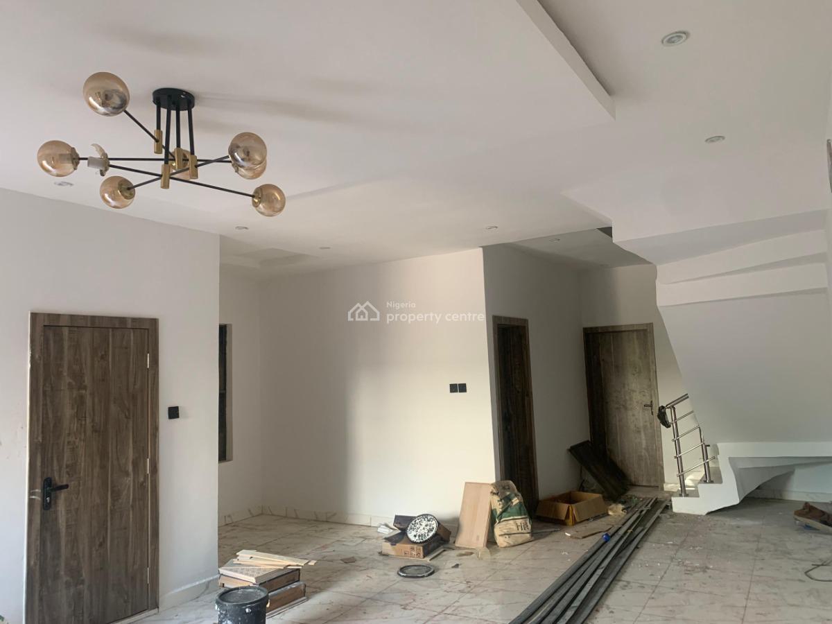 Newly Built 4 Bedroom Semi-detached Duplex with Self Compound and a Bq, Ologolo, Lekki, Lagos, Semi-detached Duplex for Sale