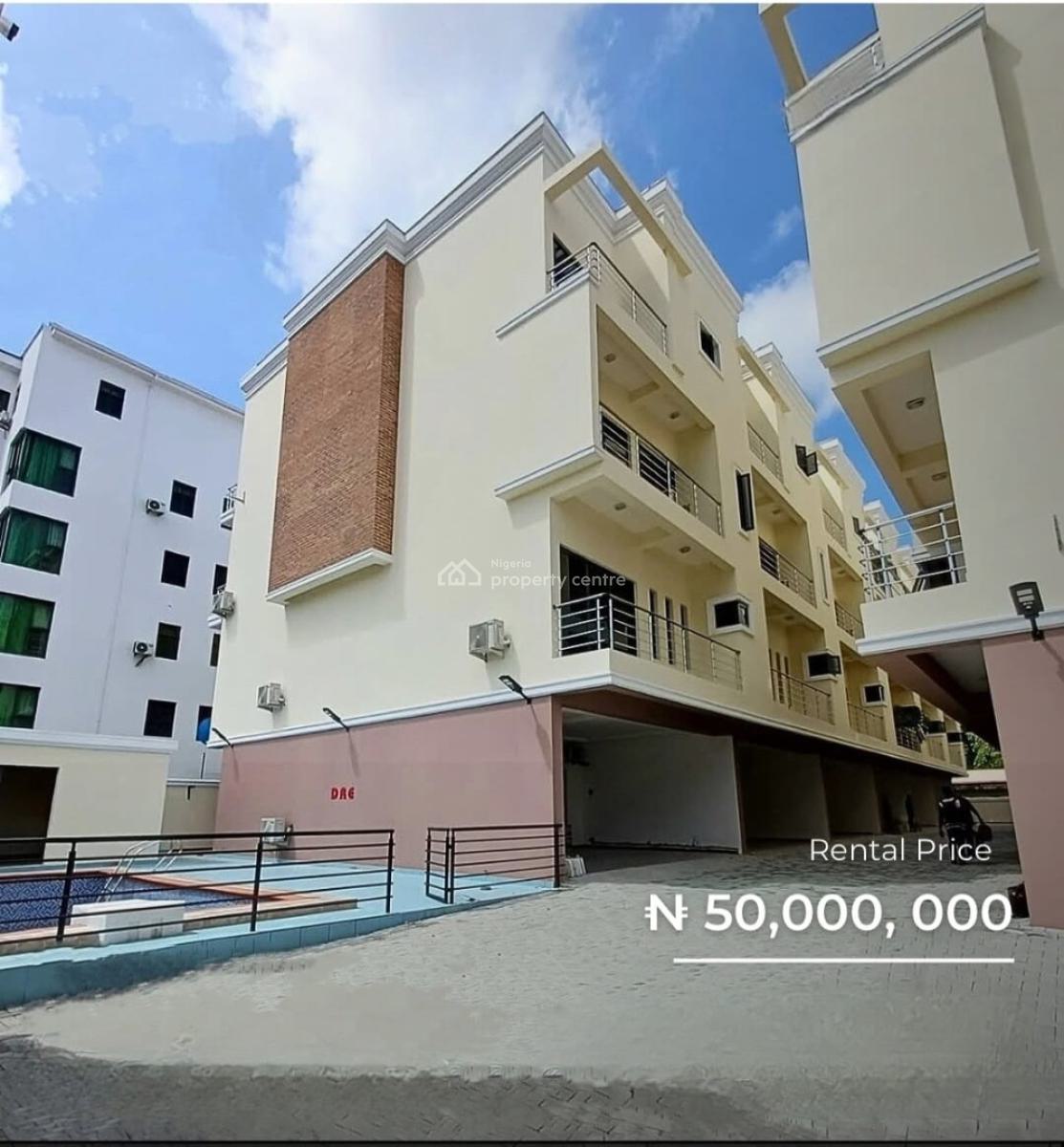 4-bedroom Terrace Duplex, Ikoyi, Lagos, Terraced Duplex for Rent