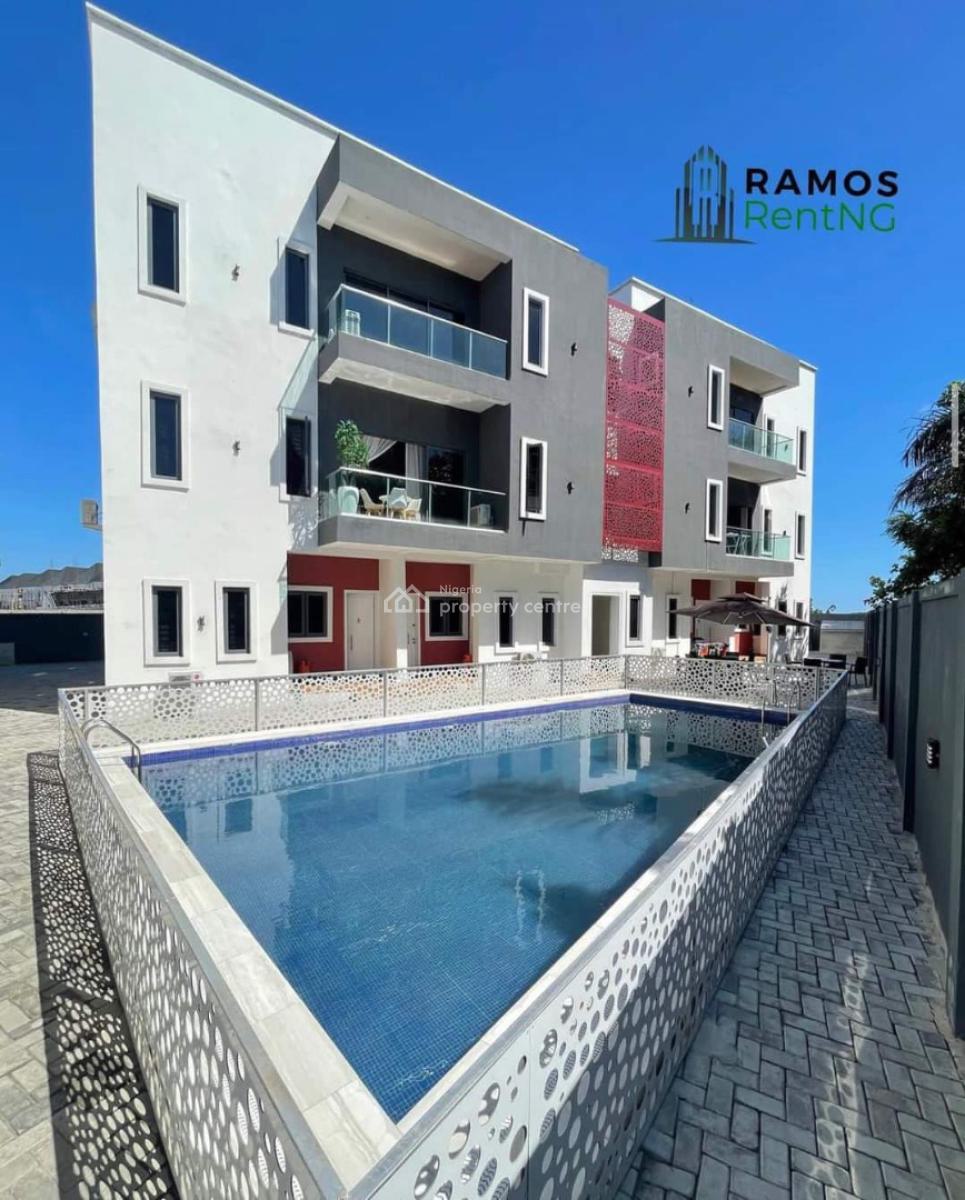 Videos Available of a Fully Furnished and Serviced 3 Bedroom Apartment, Lekki Conservation, Lekki, Lagos, Flat / Apartment for Rent