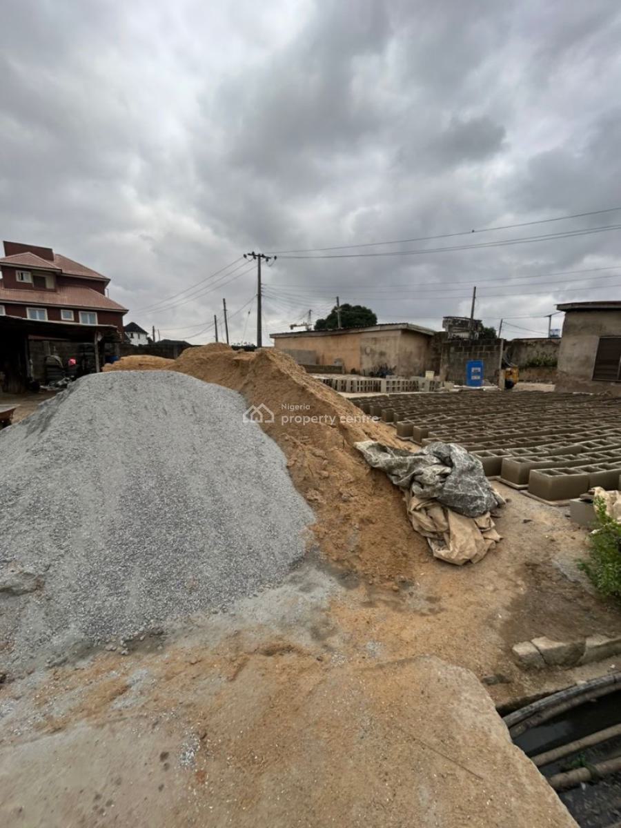 Half Plot of Land (corner Piece) Facing The Road in Ogudu Orioke, Ogudu, Lagos, Land for Sale