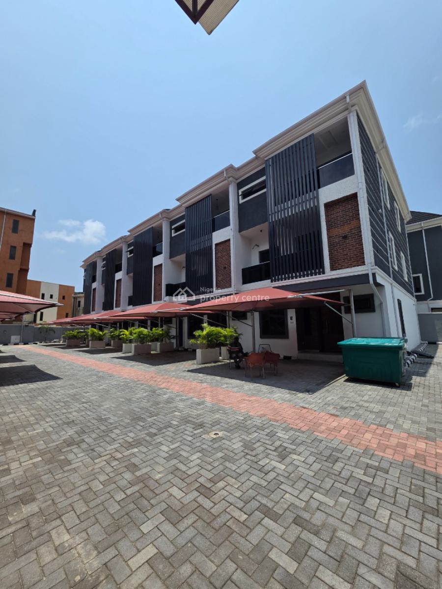 Luxury 4 Bedroom Terrace Duplex with Swimming Pool + Gym, Off Kunsela Road, Ikate, Lekki, Lagos, Terraced Duplex for Sale