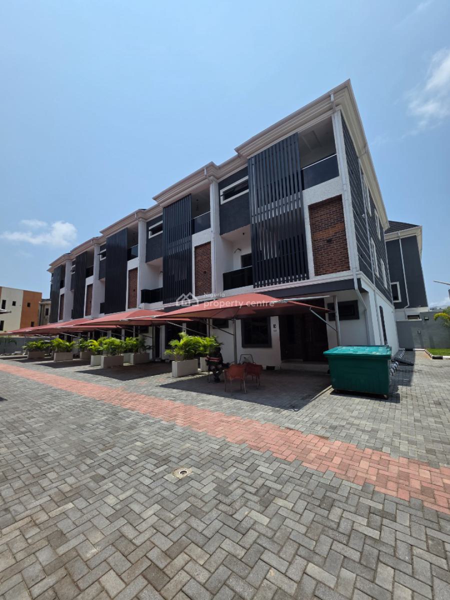Luxury 4 Bedroom Terrace Duplex with Swimming Pool + Gym, Off Kunsela Road, Ikate, Lekki, Lagos, Terraced Duplex for Sale