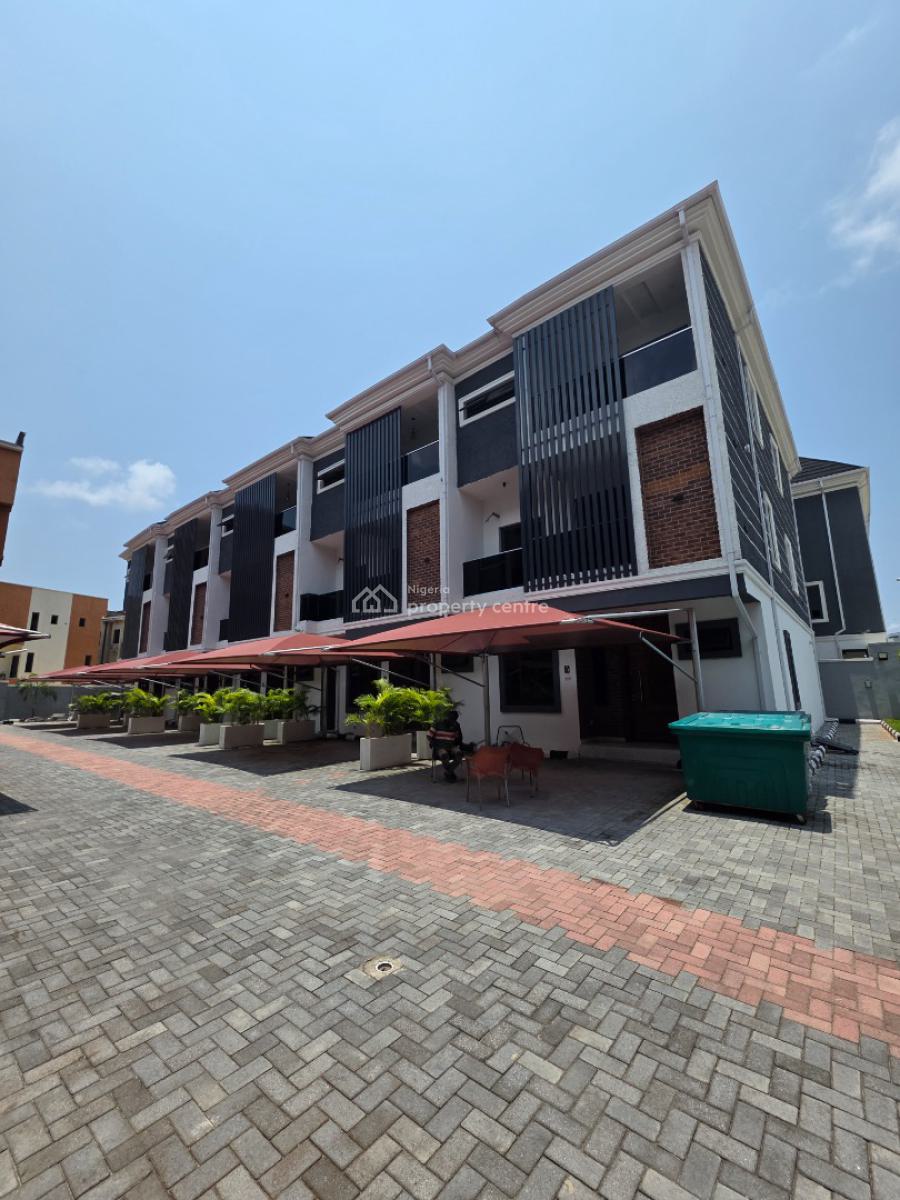 Luxury 4 Bedroom Terrace Duplex with Swimming Pool + Gym, Off Kunsela Road, Ikate, Lekki, Lagos, Terraced Duplex for Sale