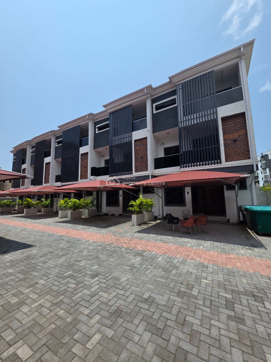 Luxury 4 Bedroom Terrace Duplex with Swimming Pool + Gym, Off Kunsela Road, Ikate, Lekki, Lagos, Terraced Duplex for Sale