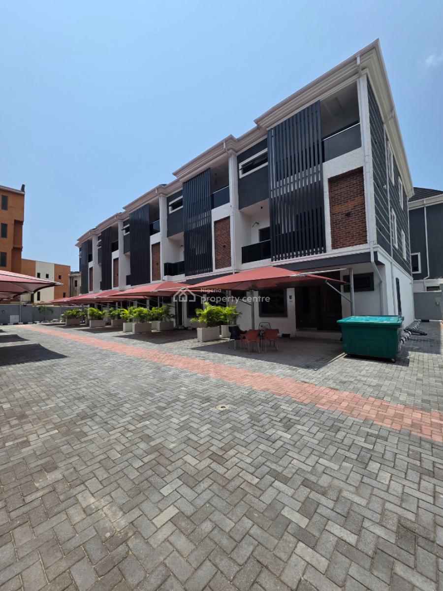 Luxury 4 Bedroom Terrace Duplex with Swimming Pool + Gym, Off Kunsela Road, Ikate, Lekki, Lagos, Terraced Duplex for Sale