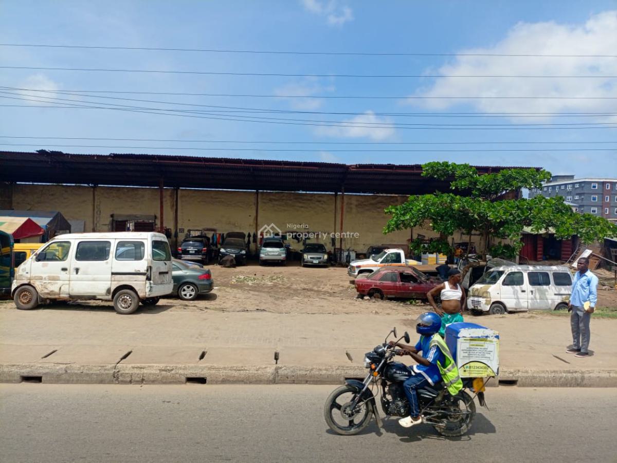 5 Bay Warehouse Sitting on 2,300sqm of Land Available, Old Ojo Road, Ojo, Lagos, Warehouse for Sale