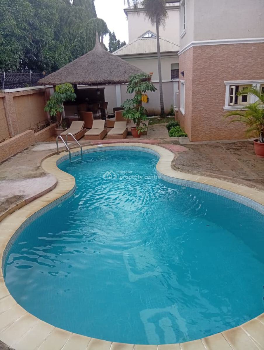Serviced 4 Bedroom Semi Detached Duplex with Bq, Gym & Pool, Wuse 2, Abuja, Semi-detached Duplex for Rent
