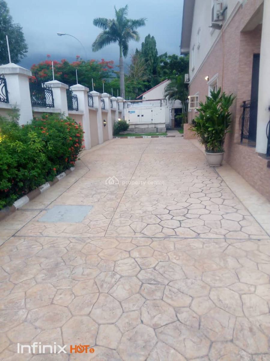 Serviced 4 Bedroom Semi Detached Duplex with Bq, Gym & Pool, Wuse 2, Abuja, Semi-detached Duplex for Rent