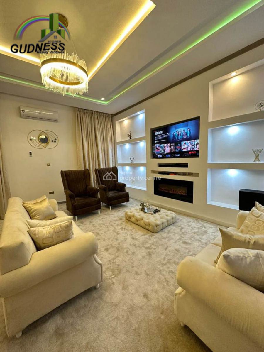 Fully Furnished 4 Bedroom Detached Duplex with Bq, Ikota Villa Estate, Ikota, Lekki, Lagos, Detached Duplex for Rent