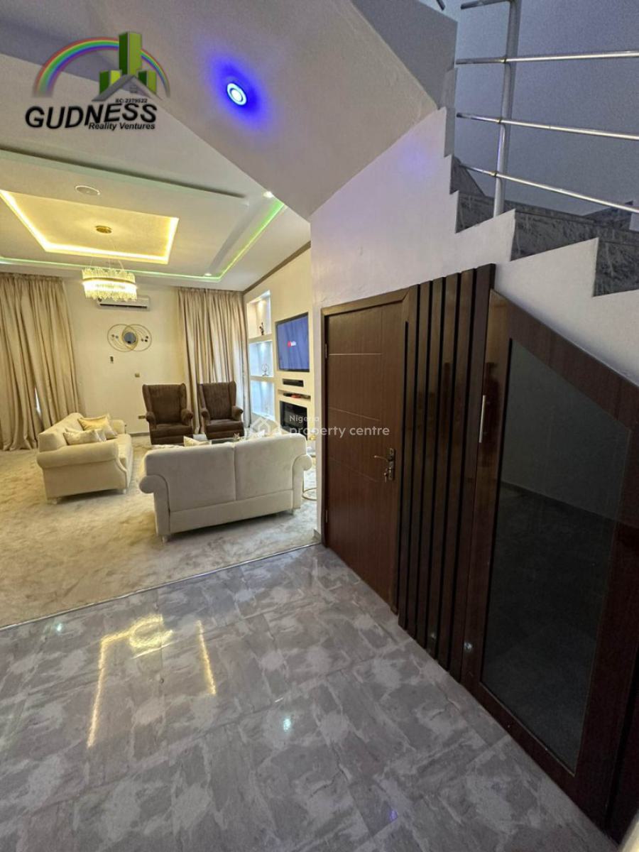 Fully Furnished 4 Bedroom Detached Duplex with Bq, Ikota Villa Estate, Ikota, Lekki, Lagos, Detached Duplex for Rent