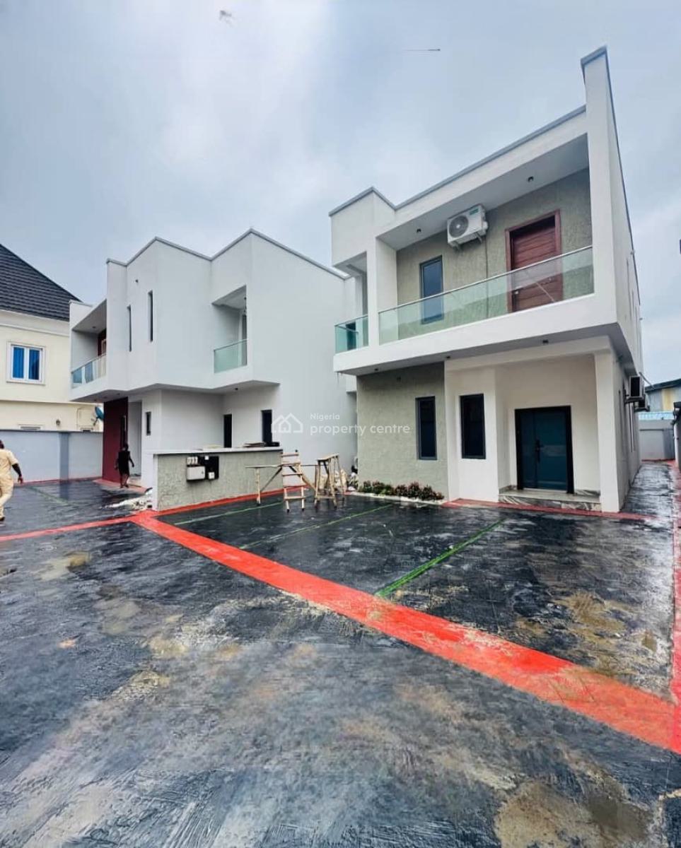 Exquisite 4 Bedroom Semi Detached Duplex with Bq in Elite Estate, Gra Phase 2, Magodo, Lagos, Semi-detached Duplex for Sale