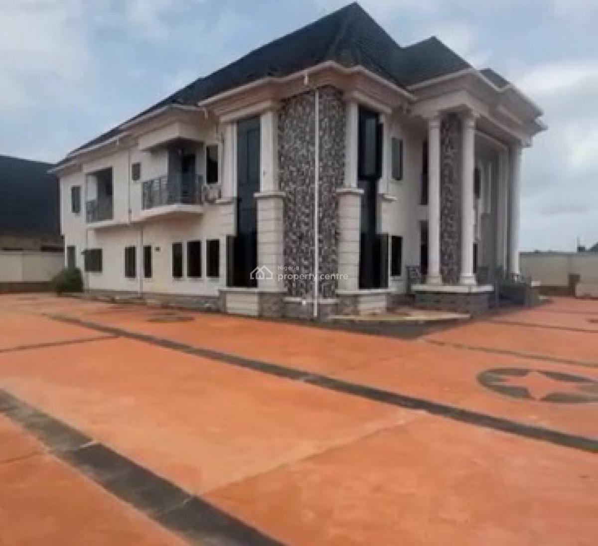 6 Masters Bedrooms Duplex 100ft By 100ft Land, Okhoromi Community, Off Airport Road Benin City, Benin, Oredo, Edo, Terraced Duplex for Sale