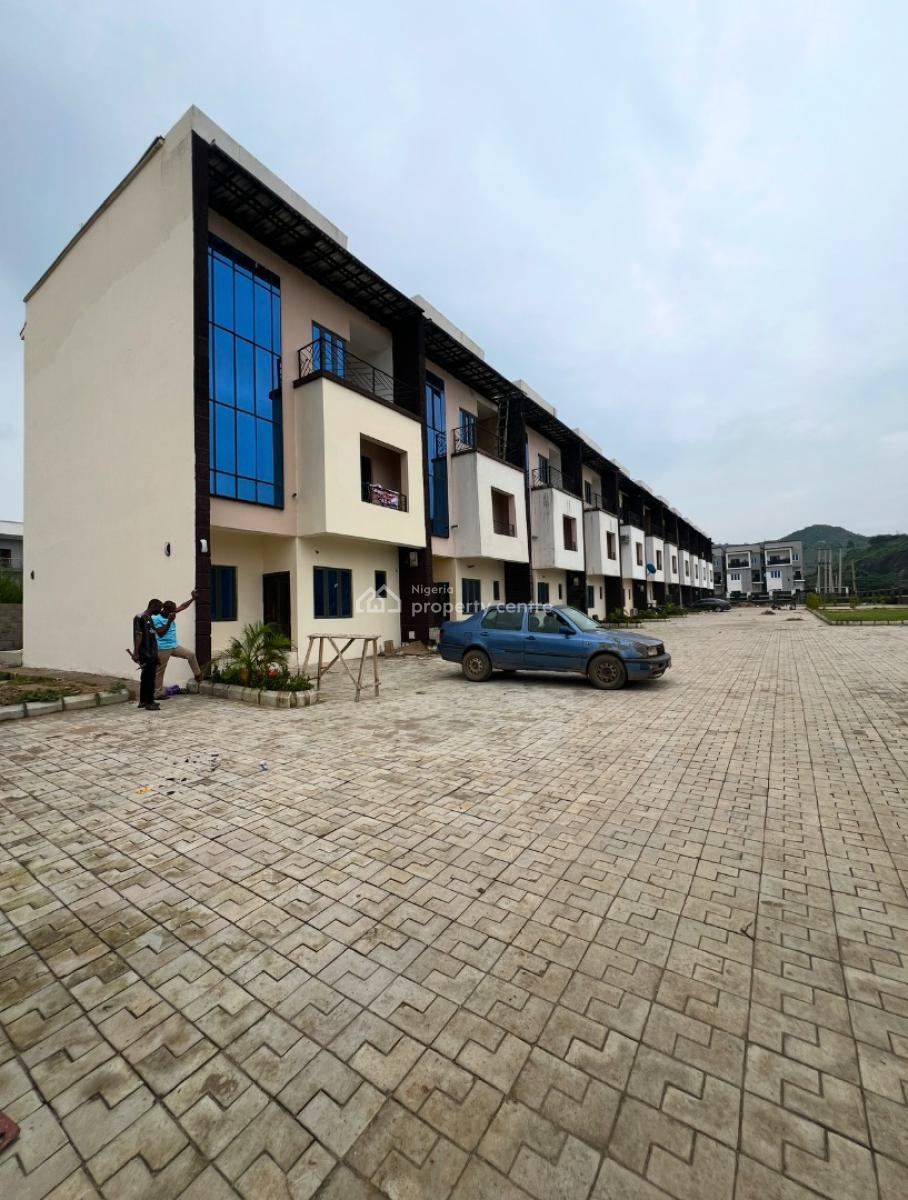 4 Bedroom Terrace Duplex with Bq, Katampe, Abuja, Terraced Duplex for Rent