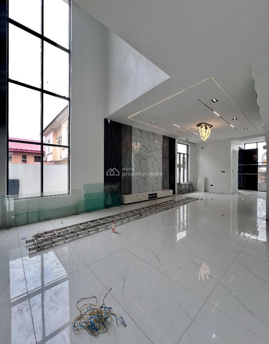 Contemporary 5 Bedrooms Detached Duplex with Swimming Pool and Bq, Chevron, Lekki, Lagos, Detached Duplex for Sale