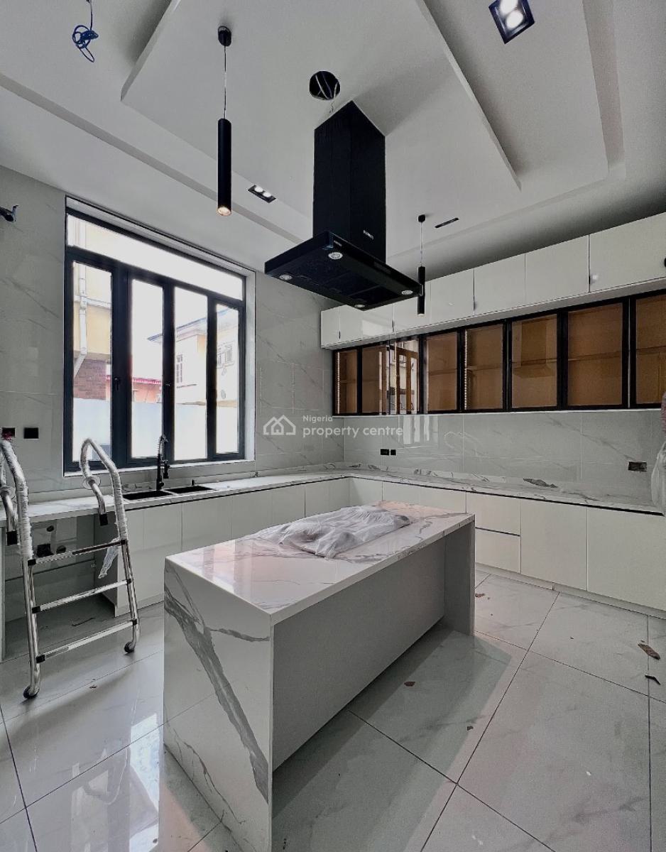 Contemporary 5 Bedrooms Detached Duplex with Swimming Pool and Bq, Chevron, Lekki, Lagos, Detached Duplex for Sale
