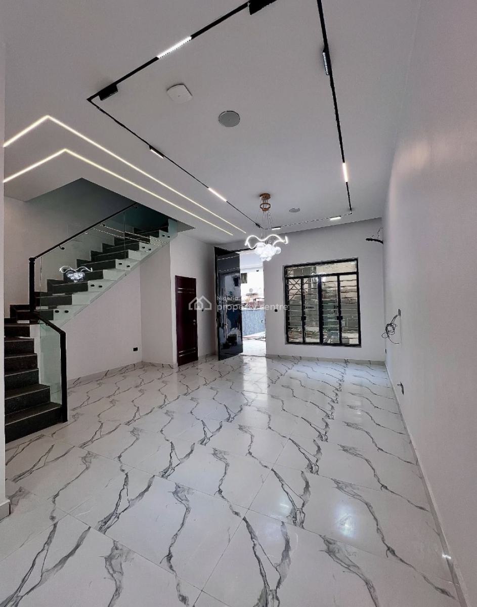 Fully Serviced 4 Bedroom Terrace Duplex with Bq, Osapa London, Osapa, Lekki, Lagos, Terraced Duplex for Sale