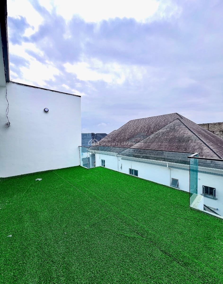 Fully Serviced 4 Bedroom Terrace Duplex with Bq, Osapa London, Osapa, Lekki, Lagos, Terraced Duplex for Sale