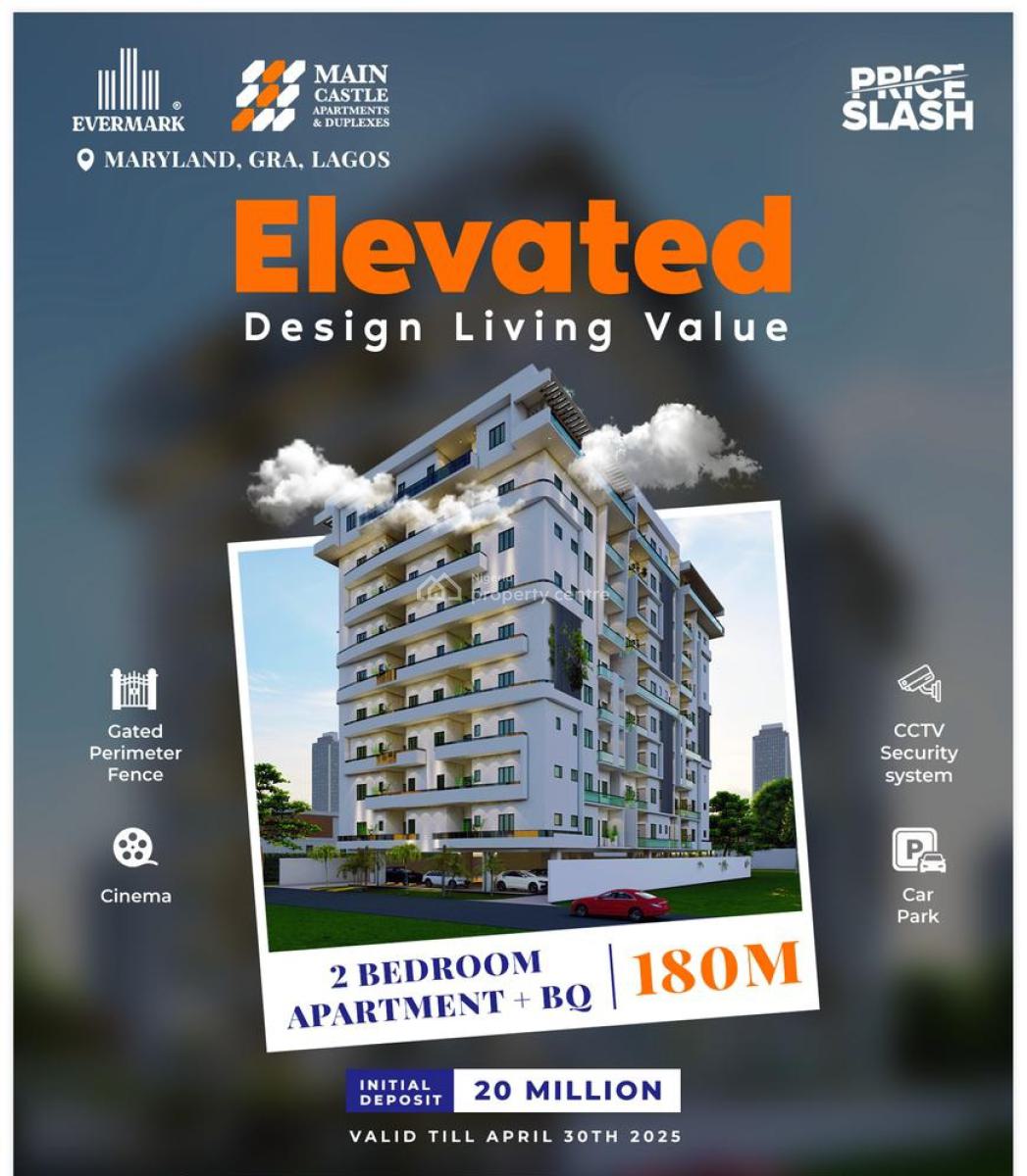 Main Castle Apartments & Duplexes, Iya Oloye Crescent, Ikeja,, Maryland, Lagos, House for Sale
