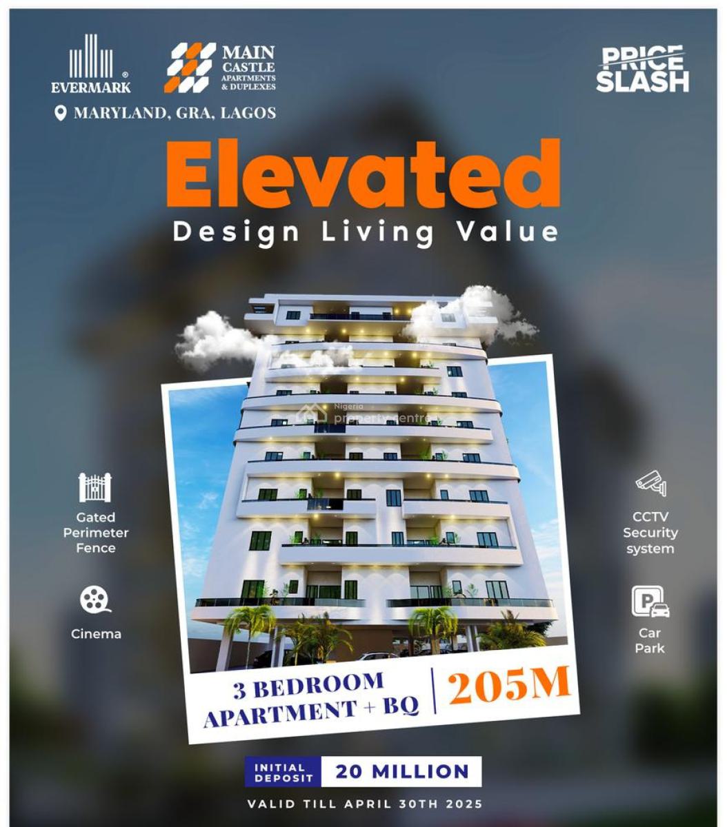 Main Castle Apartments & Duplexes, Iya Oloye Crescent, Ikeja,, Maryland, Lagos, House for Sale
