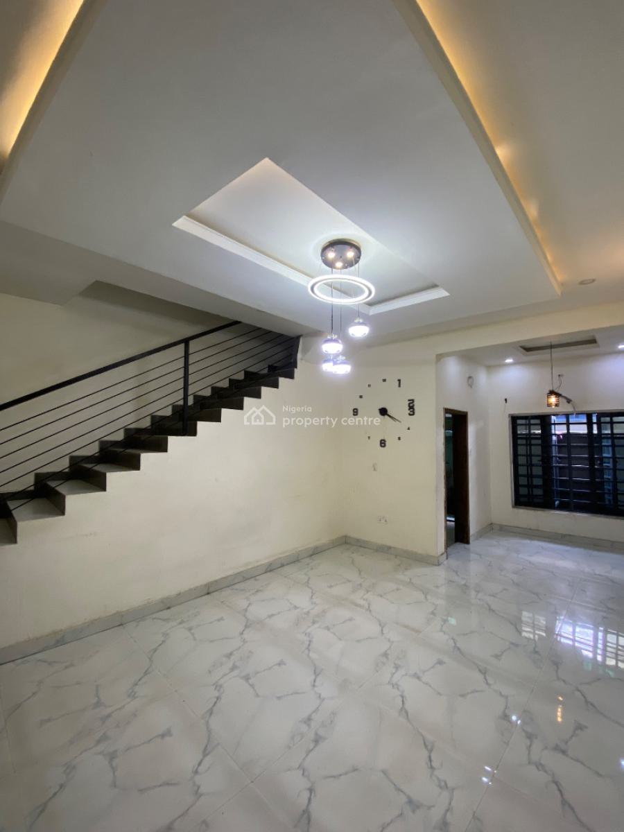 Two Bedroom Duplex, in an Estate After Blenco, Sangotedo, Ajah, Lagos, Terraced Duplex for Rent