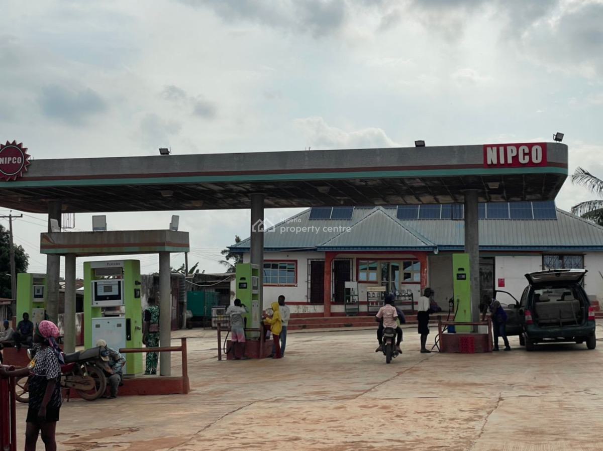 Solar Powered Fuel Station with Massive Potential on Offer, Oyero Ijoko Road, Sango Ota, Ogun, Filling Station for Sale