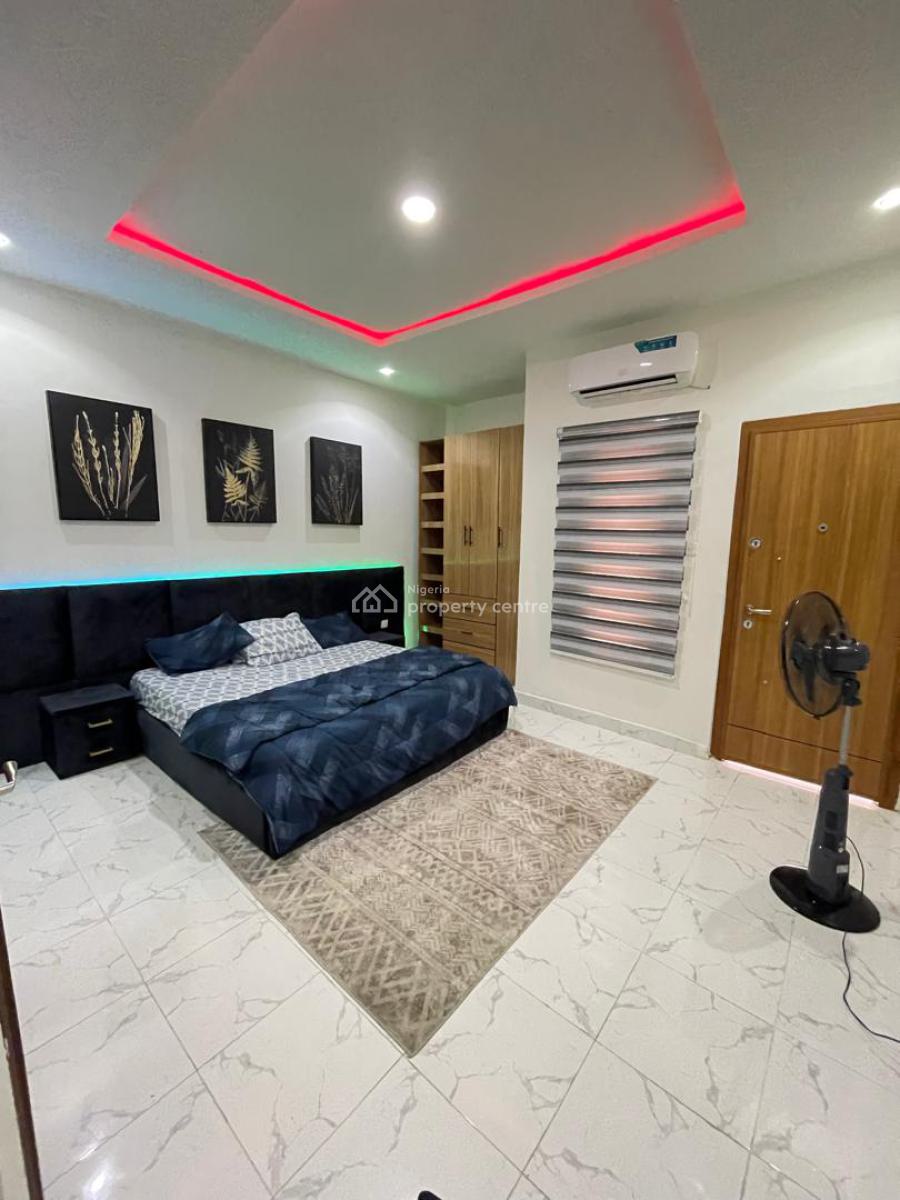 Distress Beautifully Designed Fully Furnished 3 Bedrooms Terraced Duplex, Ikota, Lekki, Lagos, Terraced Duplex for Sale