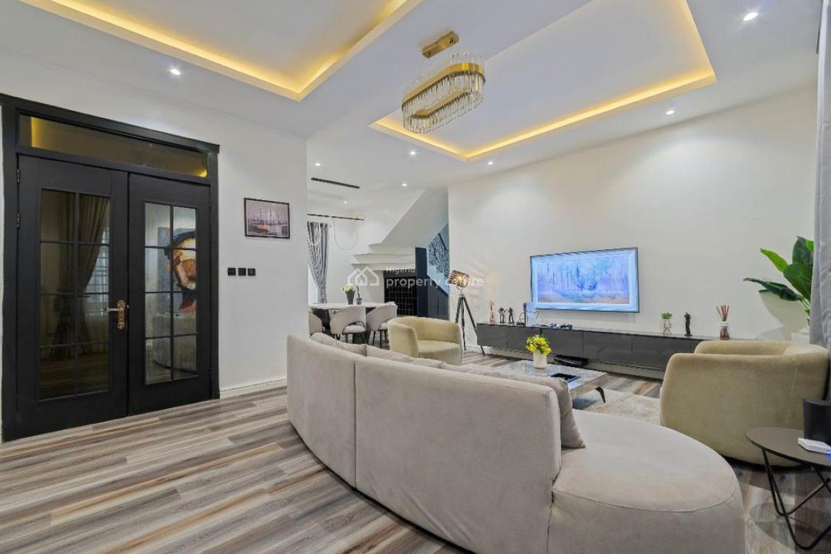 Brand New 5 Bed, Osapa, Lekki, Lagos, Detached Duplex Short Let
