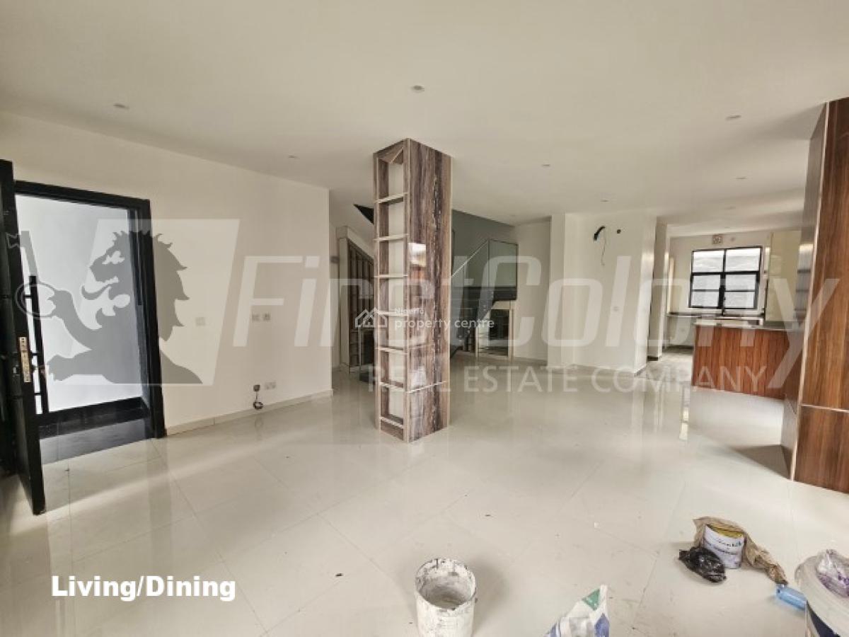 New Built 4 Bedroom Semi-detached House (fully Serviced), Victoria Island (vi), Lagos, Semi-detached Duplex for Rent