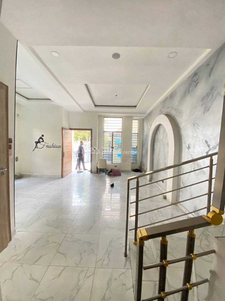 4 Bedrooms Semi Detached Duplex with Bq and Security Post, Lekki, Lagos, Semi-detached Duplex for Rent