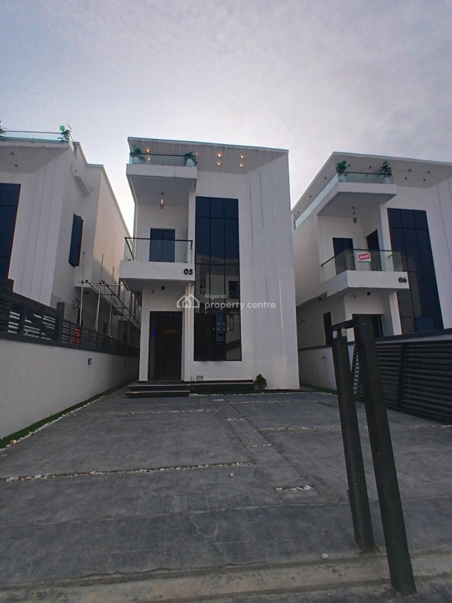 5bedroom Fully Detached with Swimming Pool, Chevron, Lekki, Lagos, Detached Duplex for Sale