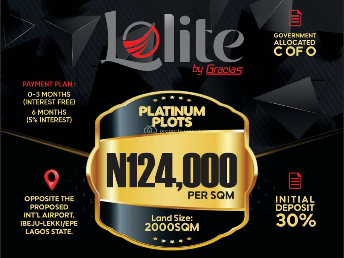 Biggest Commercial Estate, Lolite Gardens Estate, Ibeju Lekki, Lagos, Commercial Land for Sale