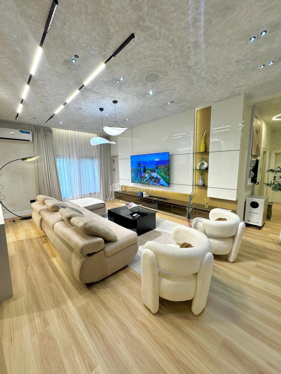 Luxurious 2 Bedrooms Serviced & Furnished Apartment,wi-fi, Breakfast, Serene Neighborhood, on a Tarred Road, Life Camp, Abuja, Flat / Apartment Short Let