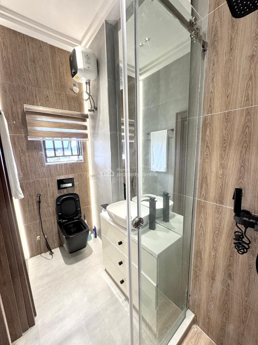 Luxurious 2 Bedrooms Serviced & Furnished Apartment,wi-fi, Breakfast, Serene Neighborhood, on a Tarred Road, Life Camp, Abuja, Flat / Apartment Short Let