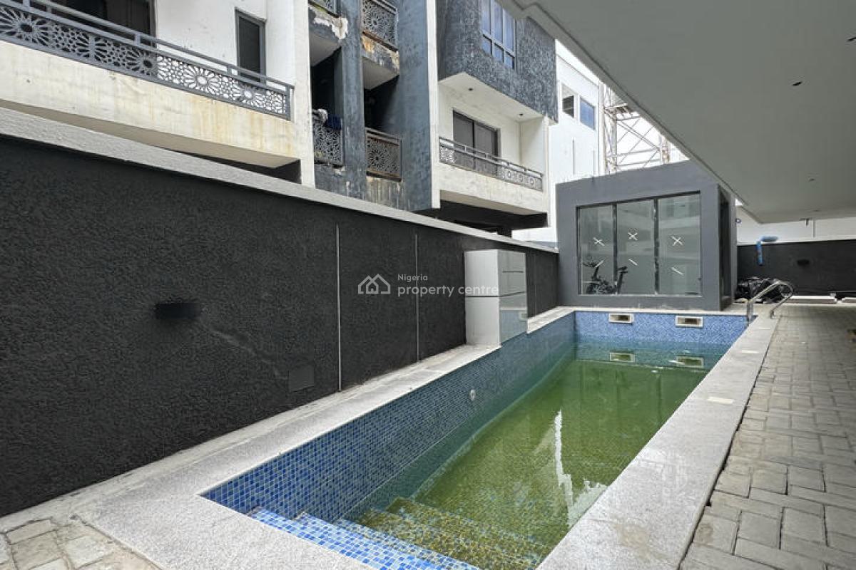 Luxury 2 Bedroom Apartment with Swimming Pool and Gym, Ologolo, Lekki, Lagos, Block of Flats for Sale
