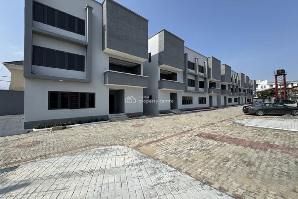 Luxury 4 Bedroom Terraced Duplex with Boys Quarter and Swimming Pool, Ologolo, Lekki, Lagos, Terraced Duplex for Sale