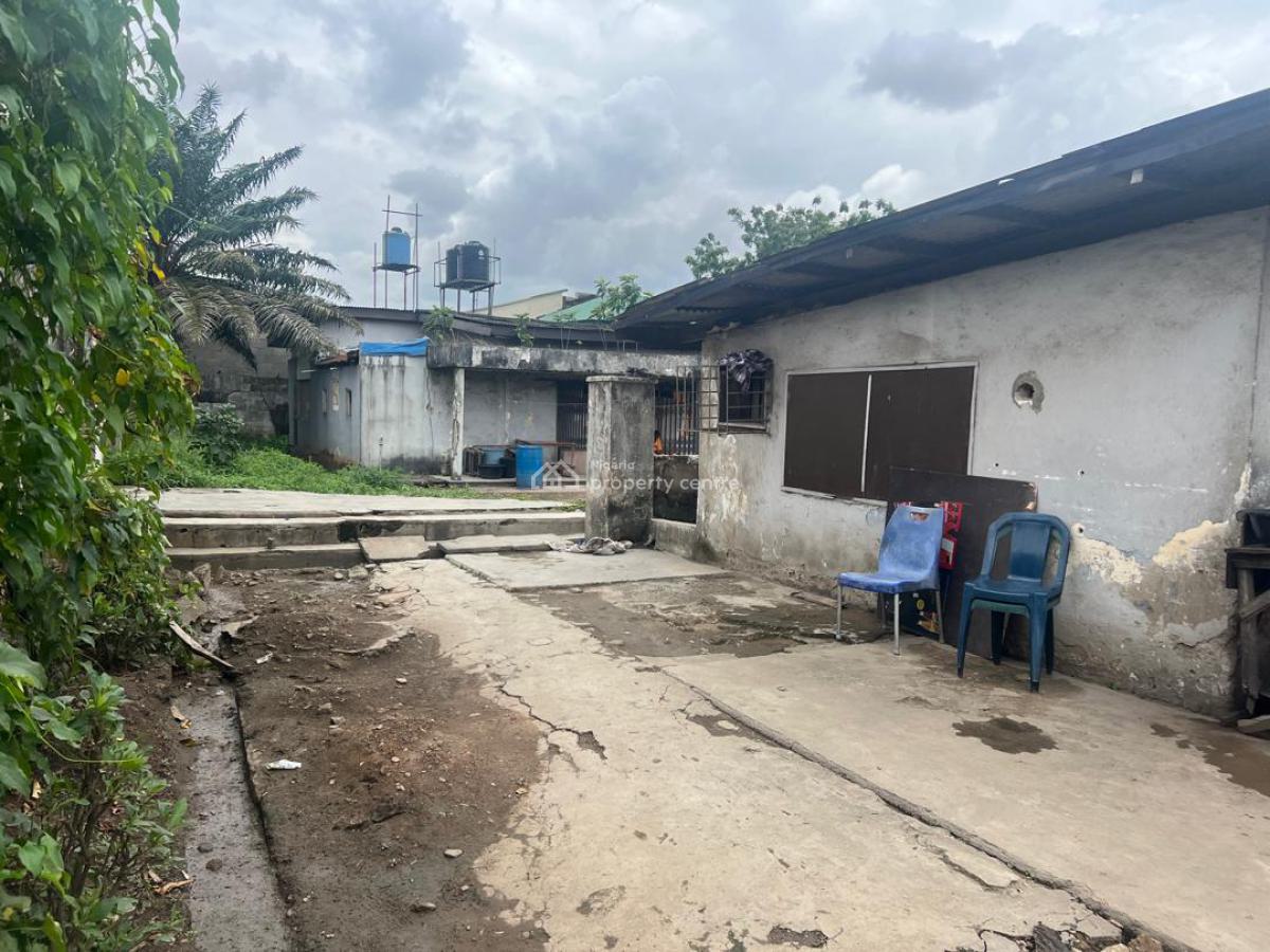 an Old Delapitated Bourngalow on 1800sqm, Adeniyi Jones, Ikeja, Lagos, Mixed-use Land for Sale