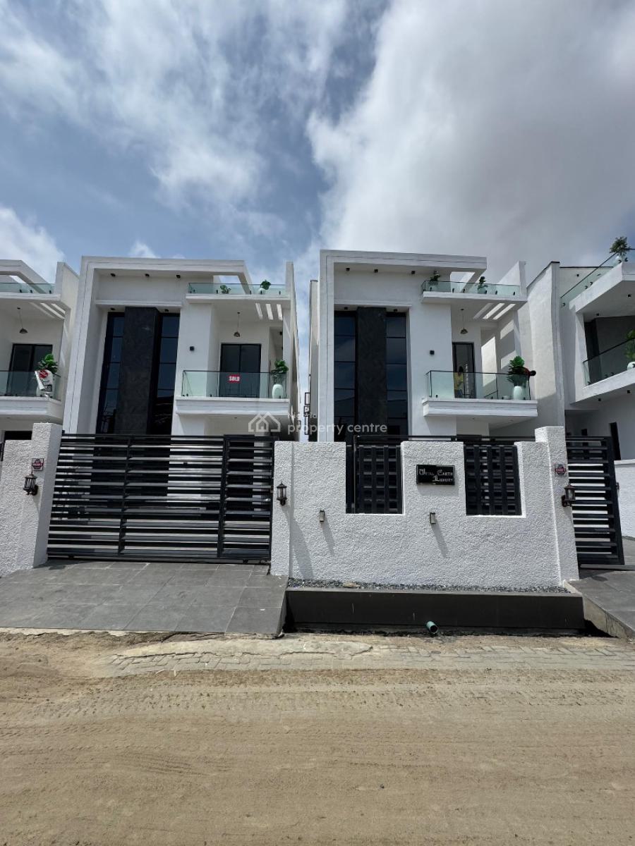 Luxury 5 Bedroom Detached Duplex with Swimming Pool, Bq, Ajah, Lekki, Lagos, Detached Duplex for Sale