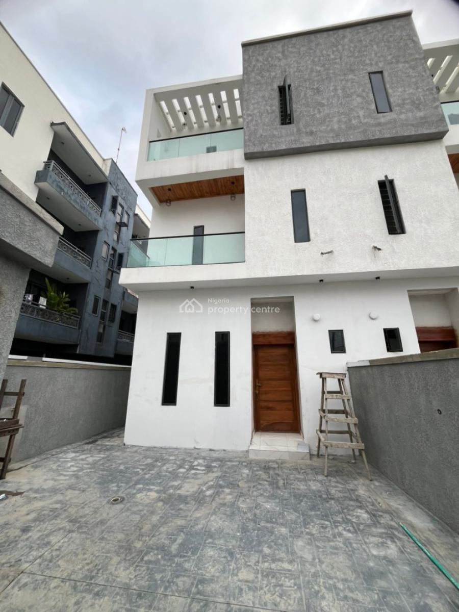 Newly Built Contemporary Design 4bedroom Duplex, in a Secured Estate, Ologolo, Lekki, Lagos, Semi-detached Duplex for Rent